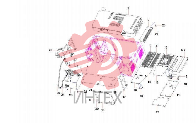 Покрытие кузова SY21 13382168
