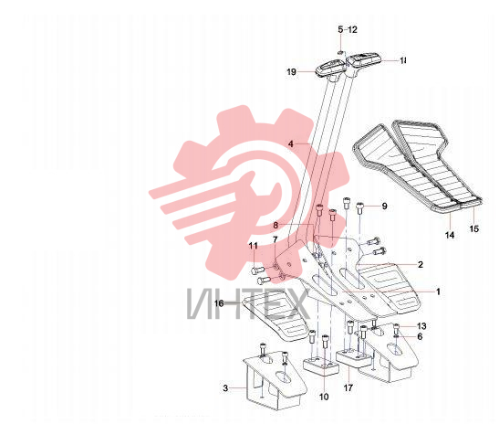 Управление ходом SY215C9C5KL.1 13387426