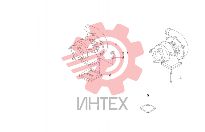 Турбонагнетатель 60032420