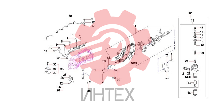 Система топливная 60032423