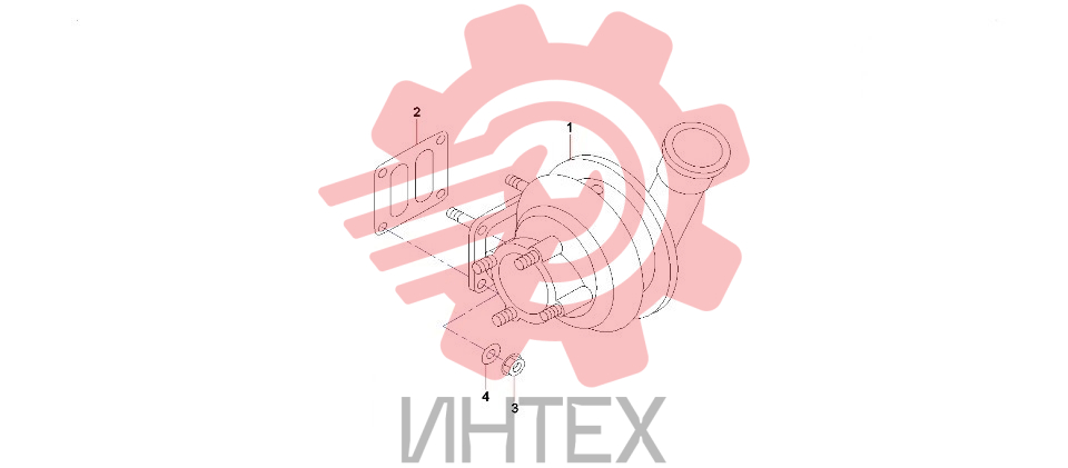 Турбонагнетатель 60046500