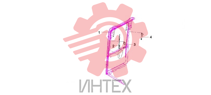 Замки стекол, стеклоочиститель 60232041