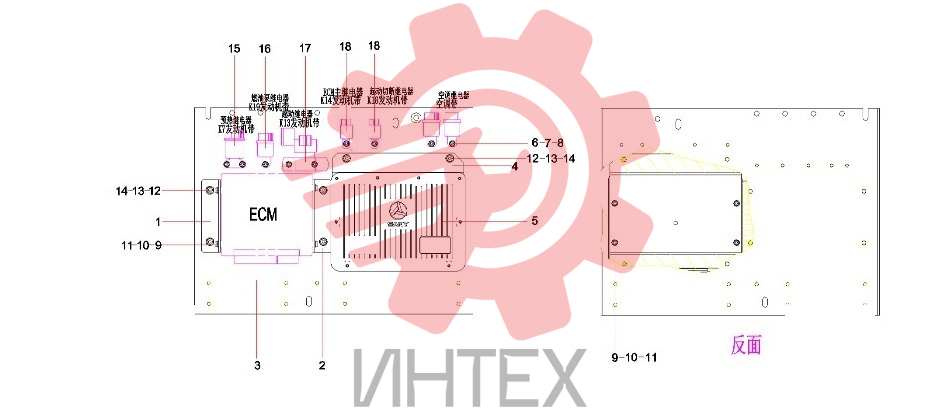 Система электрическая 13560453 SY365CDI3K.5A.