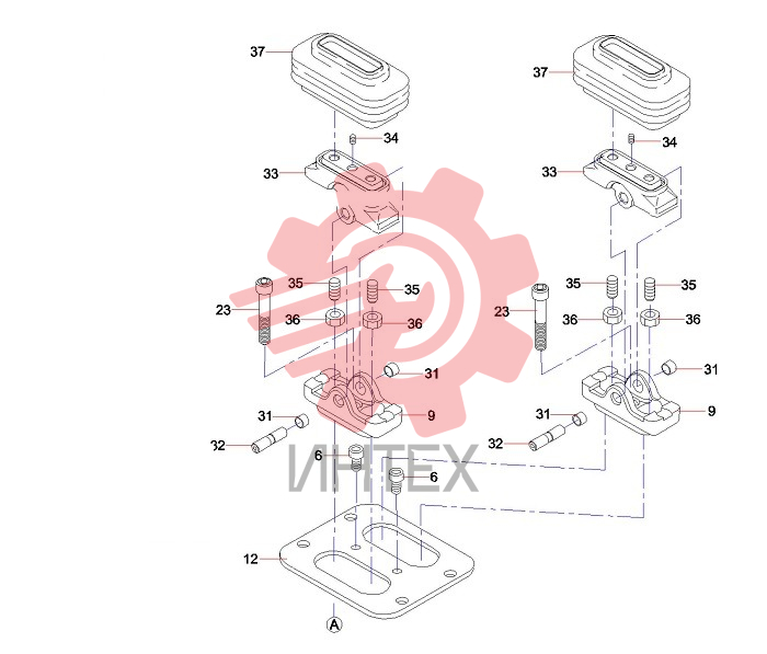 Клапан контрольно-регулирующий PVD8PC6008 (часть 1) 60170604