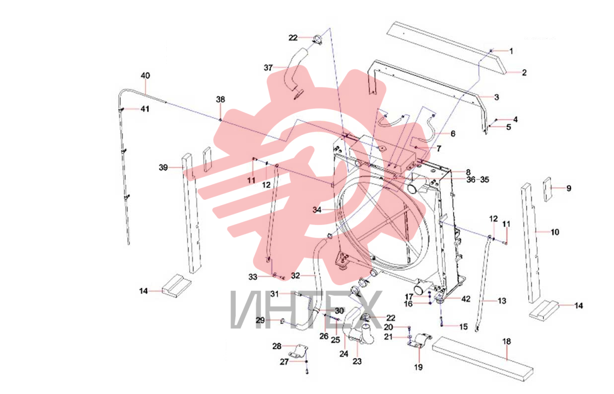 Система охлаждения SY485C1I3KH.1.3.3 13294027