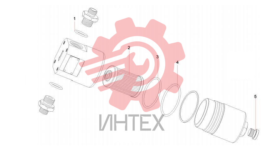 Фильтр высокого давления масла 60211330