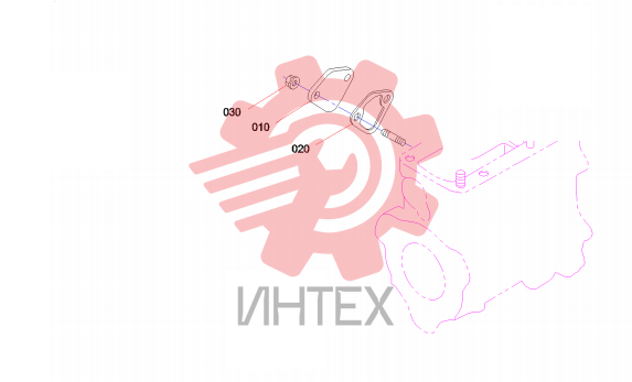 Крышка топливного насоса 60286397