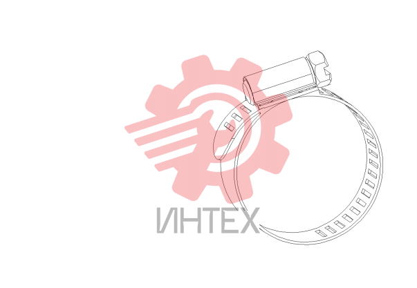 Хомут φ22-φ32 QC619 21053361
