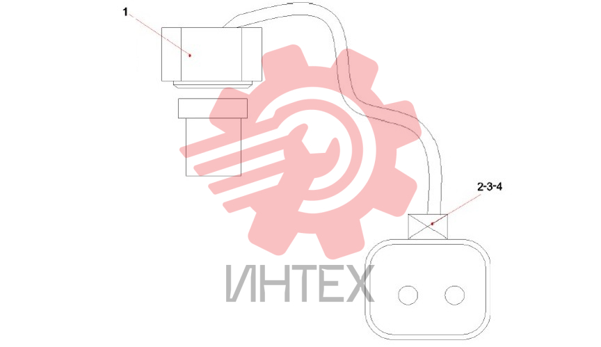 Датчик температуры 12912711