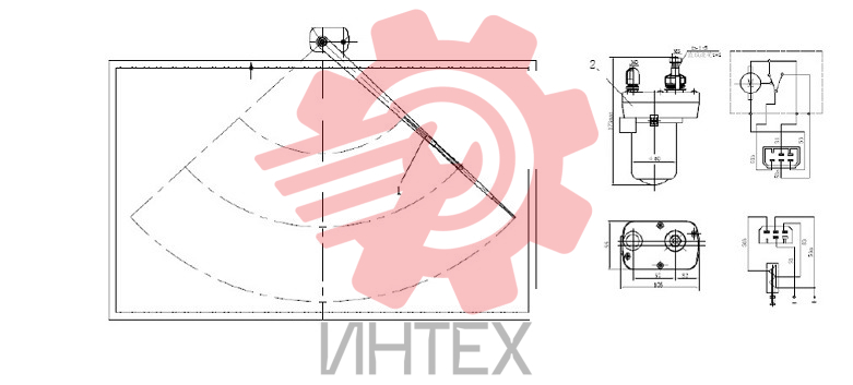 Стеклоочиститель заднего стекла A229900002144