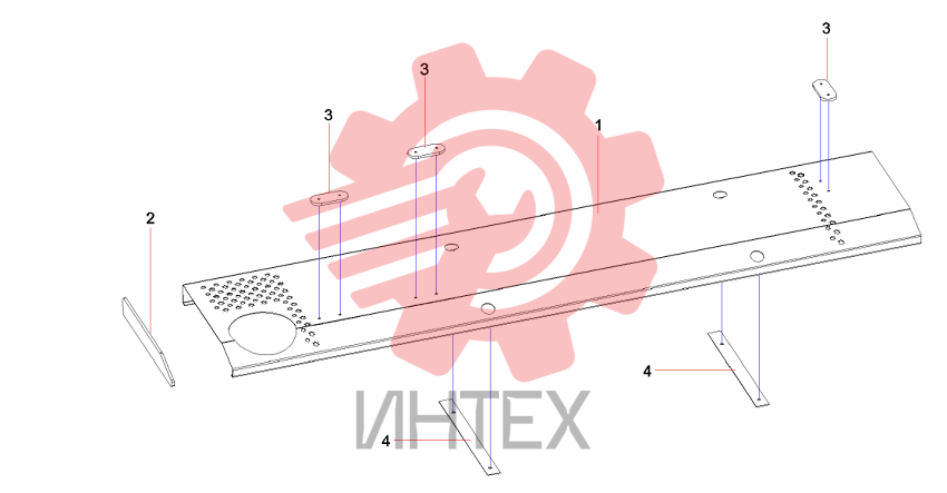 Платформа левая