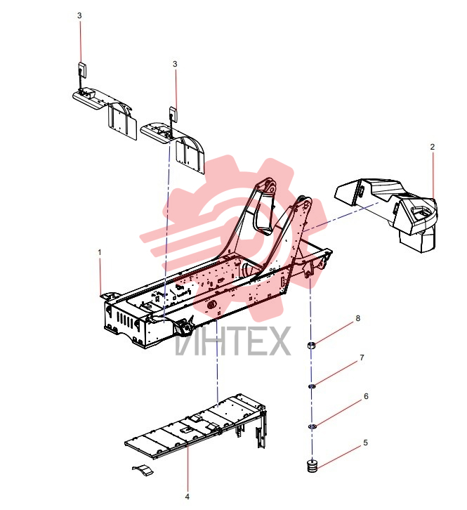 Узел крышки RSC007799591