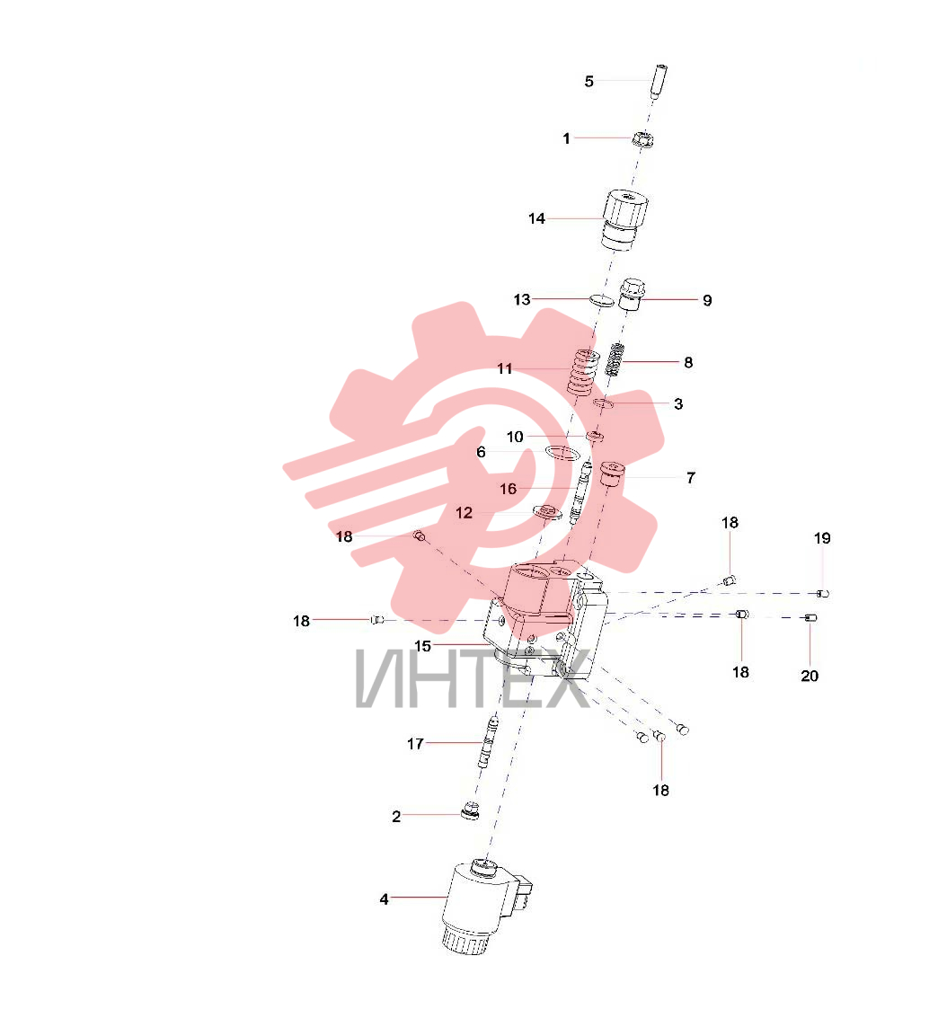 Клапан управления 11578445