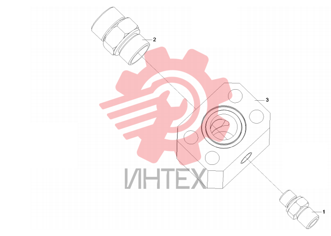 Блок переходной лебедки 11466035