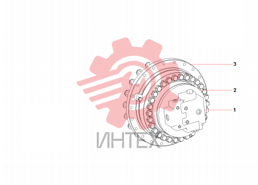 Редуктор бортовой 60134171