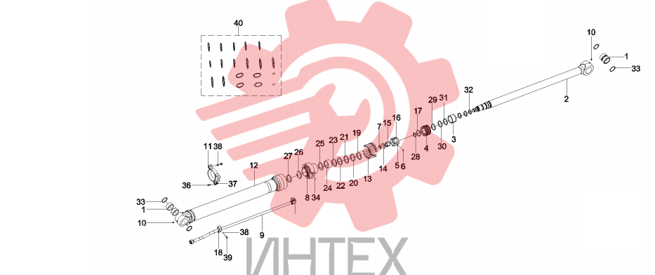 Цилиндр рукояти 60024871