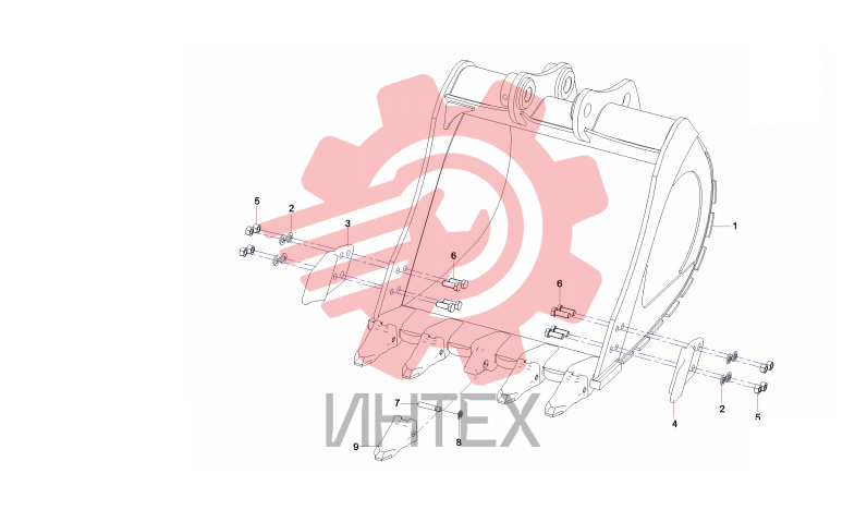 Ковш SY140C1I2K.3.4 13114729