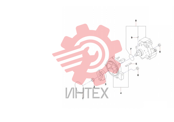 Комплектующие насоса 60289532