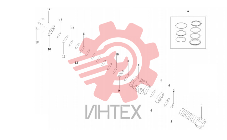 Шарнир центральный 60243991
