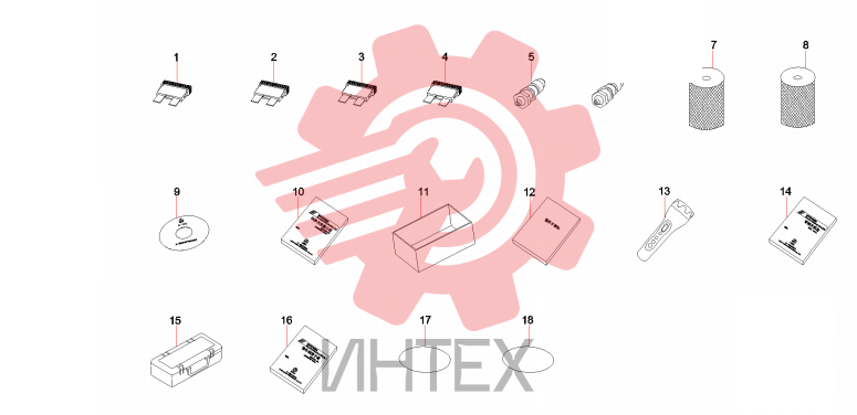 Набор для эксплуатации SY215CAI4K.6 12753687