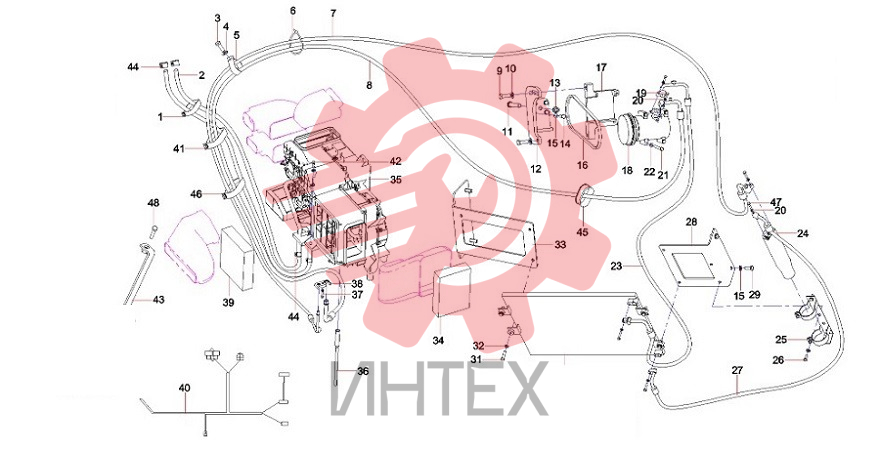 Система кондиционирования воздуха 13679871