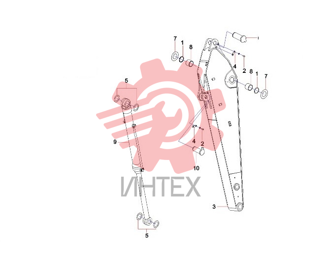 Узел рукояти 11507648