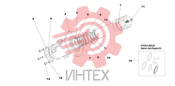 Шарнир центральный 60249405