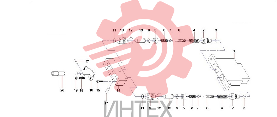 Клапан управляющий B229900001009