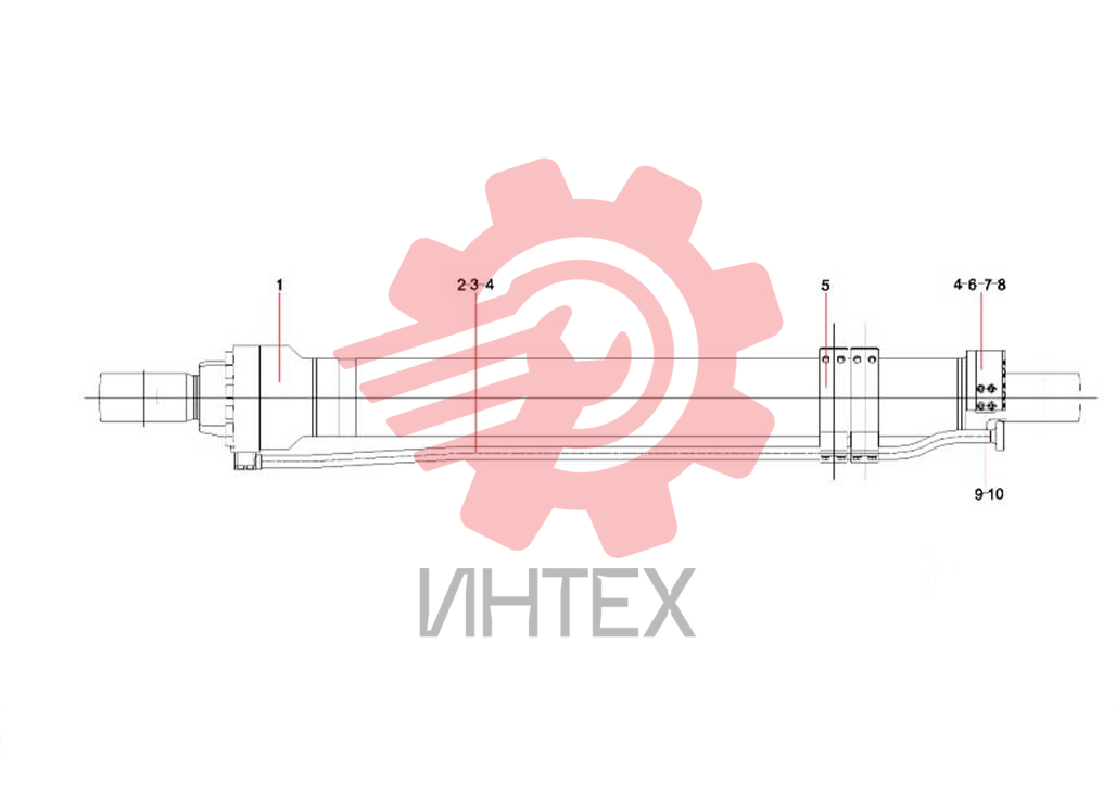 Цилиндр рукояти 13763676