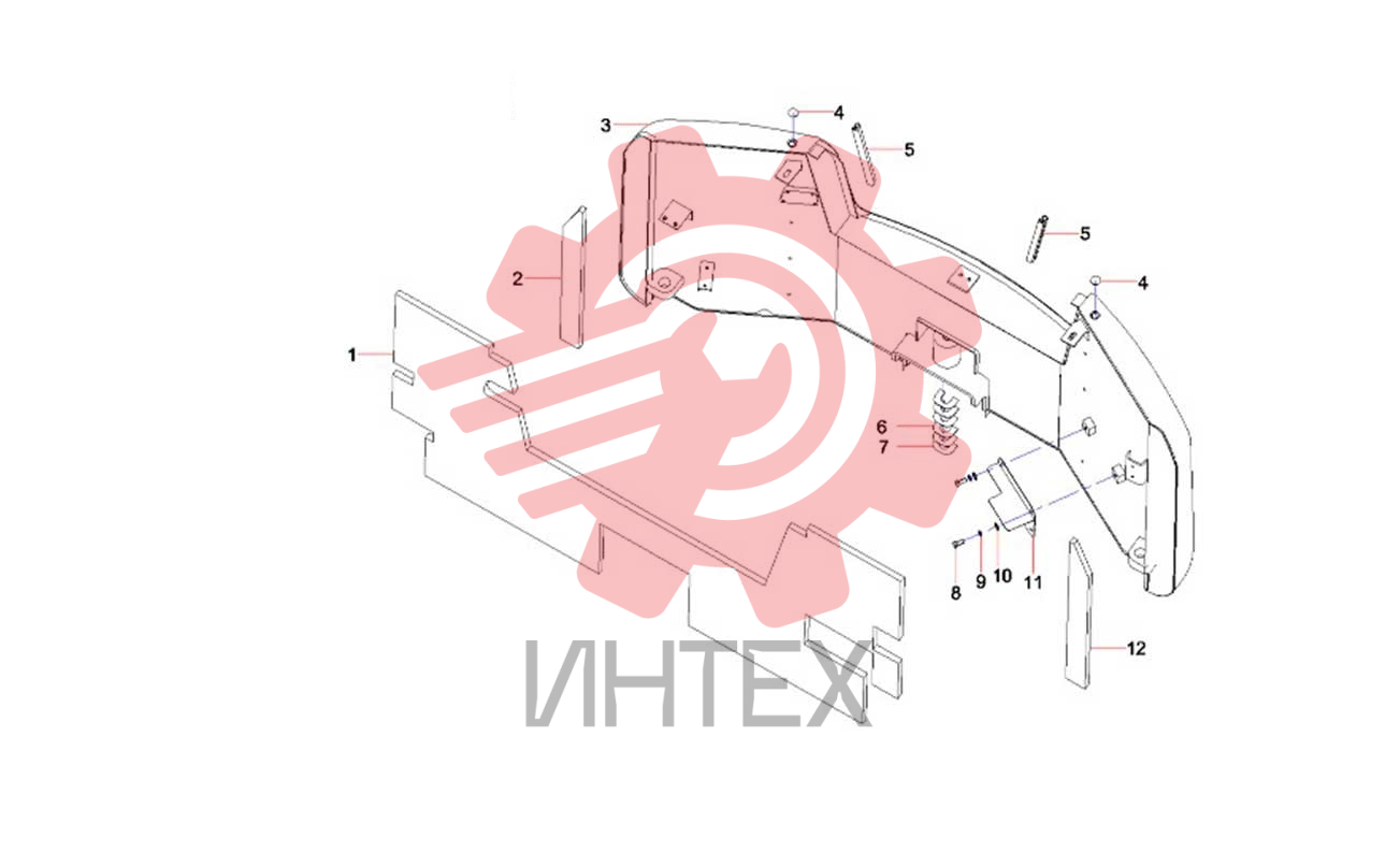 Противовес SY75C9I4R.1.9 13316907
