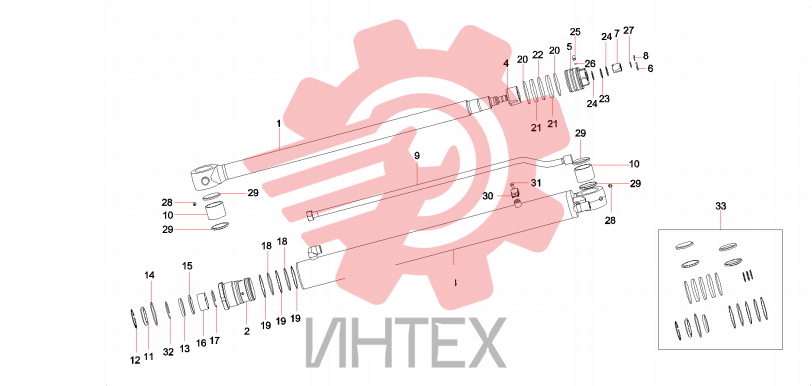 Цилиндр рукояти 60199326
