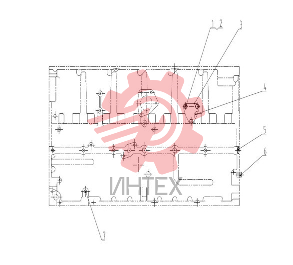 Комплектующие блока цилиндров C02BZ-M7N1342