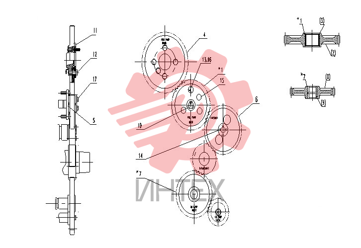 Система газораспределения C07AZ-07AZ202+A