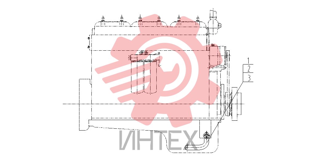 Трубопровод масляный S00009568