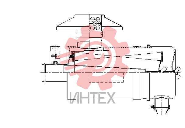 Фильтр воздушный KLG-14E-000(W)+A