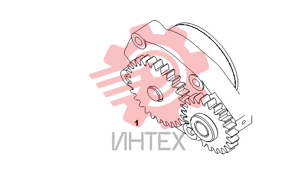Насос масляный D15-000-41+B