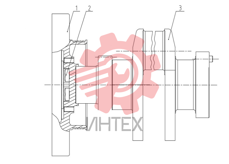 Вал коленчатый D06A-000-40