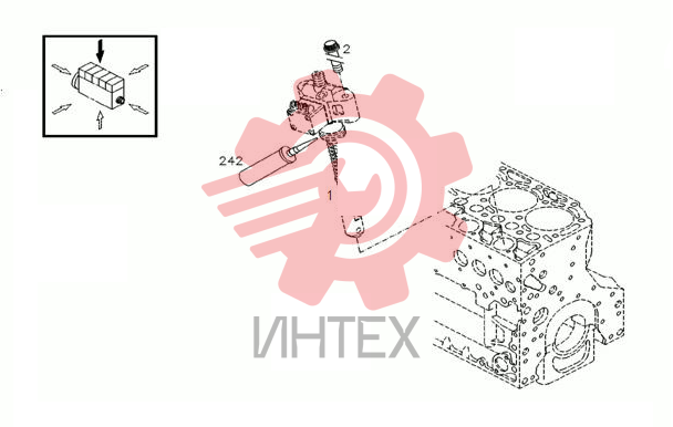 Комплектующие инжекторного насоса