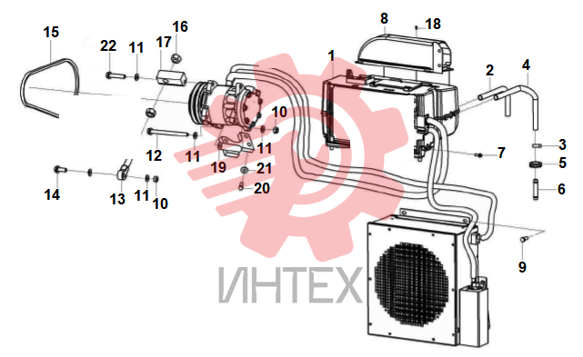 Кондиционер LG959 в сборе (часть I)