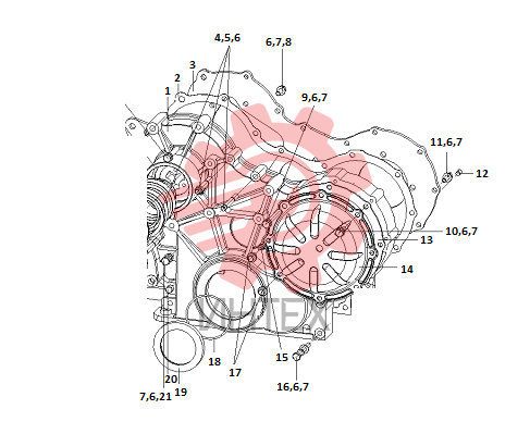 Картер коробки передач D30-1002030A.10