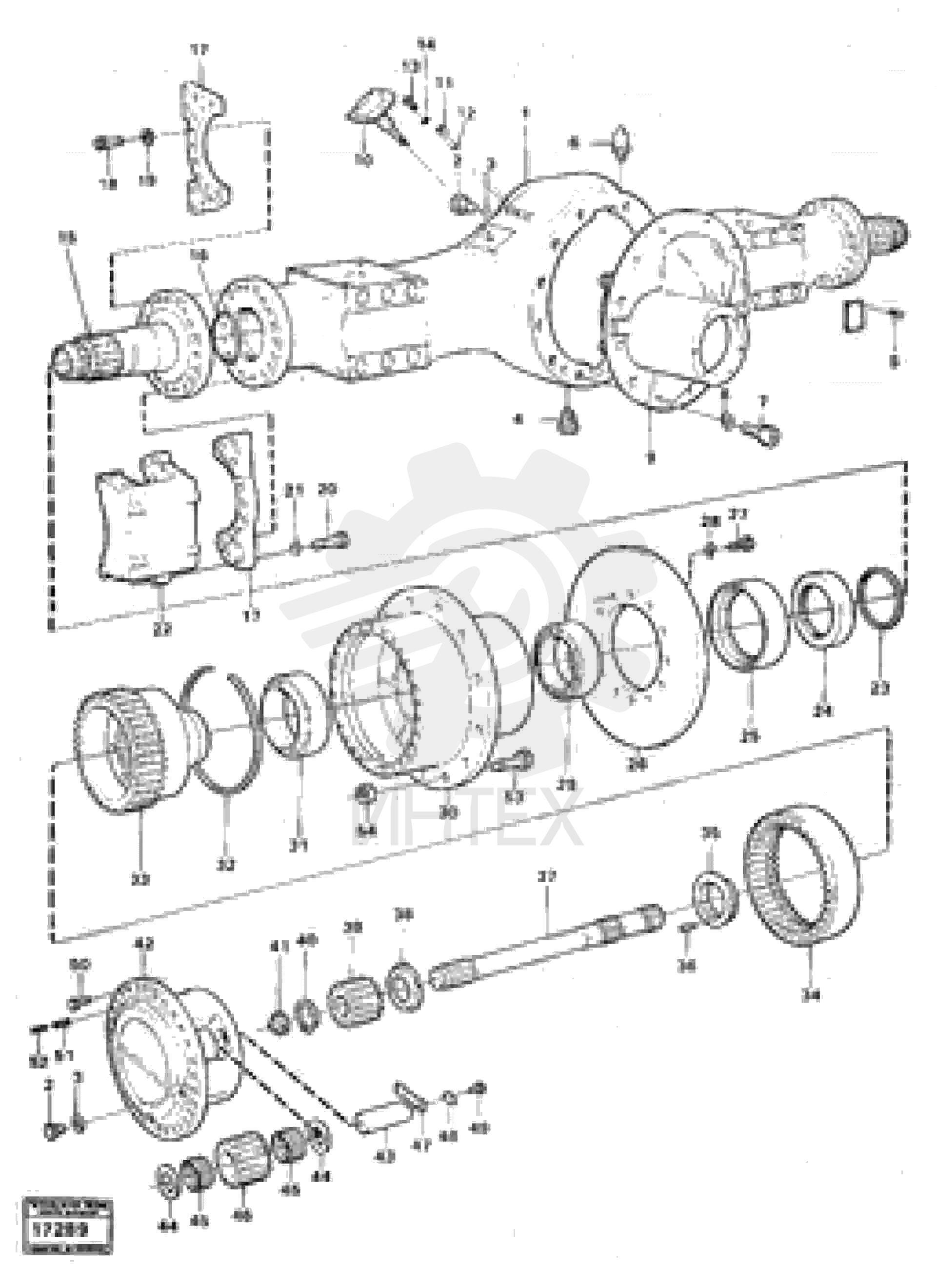 Болт VOE 930835