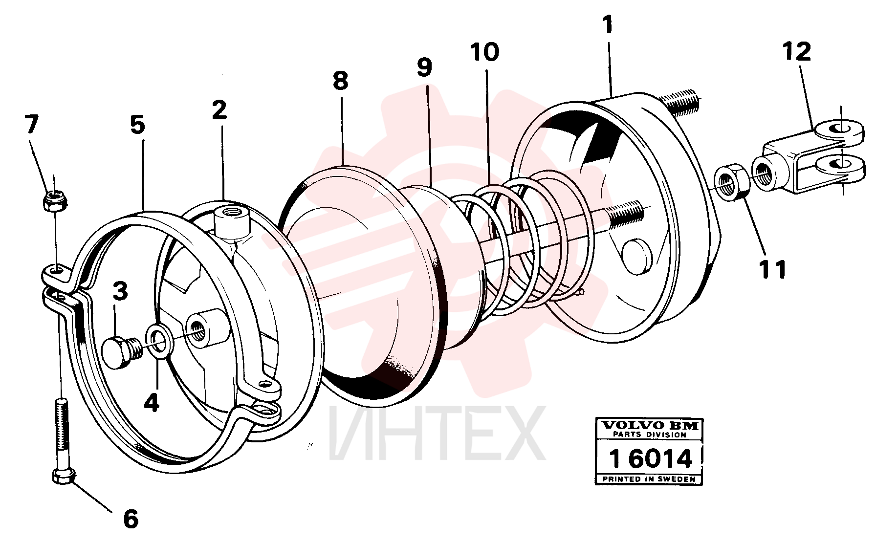 Brake cylinder