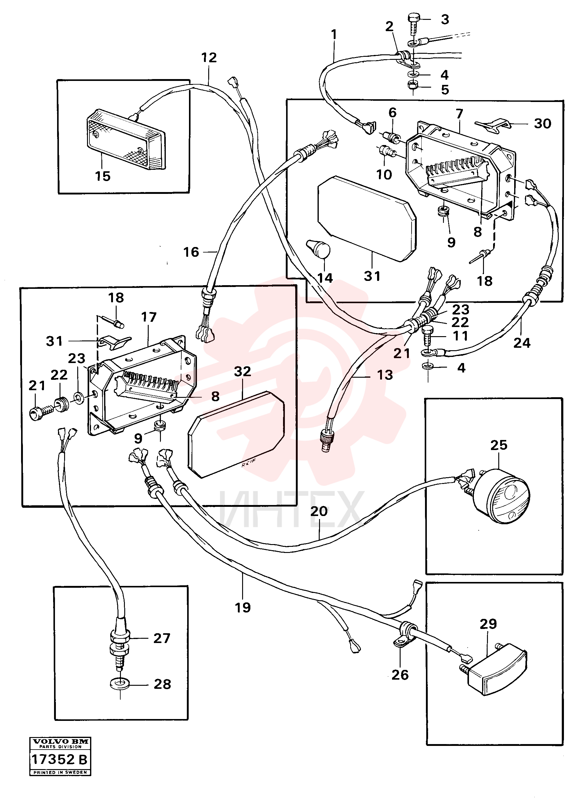 Cable harness