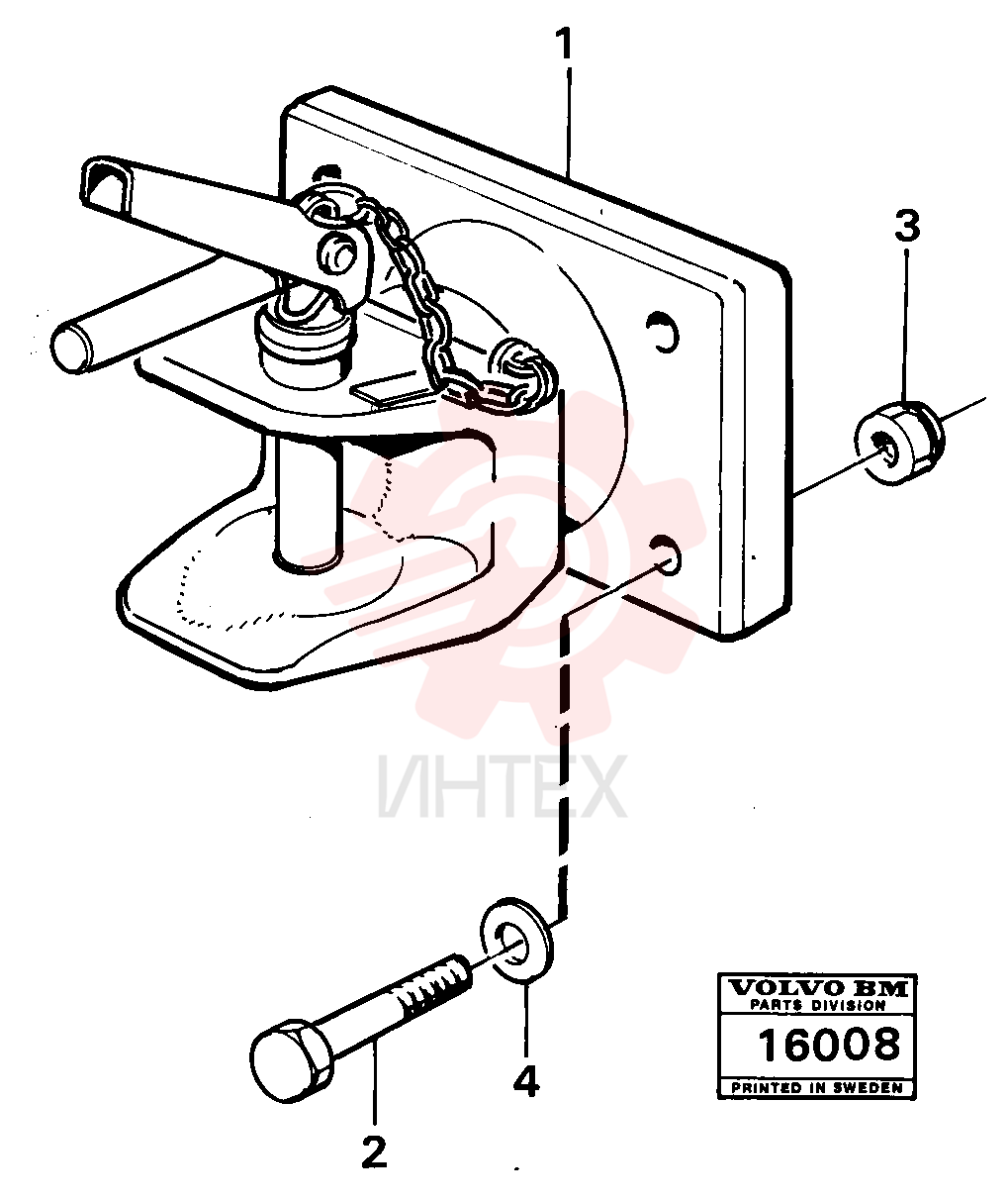 Towing Brace VOE 4966290