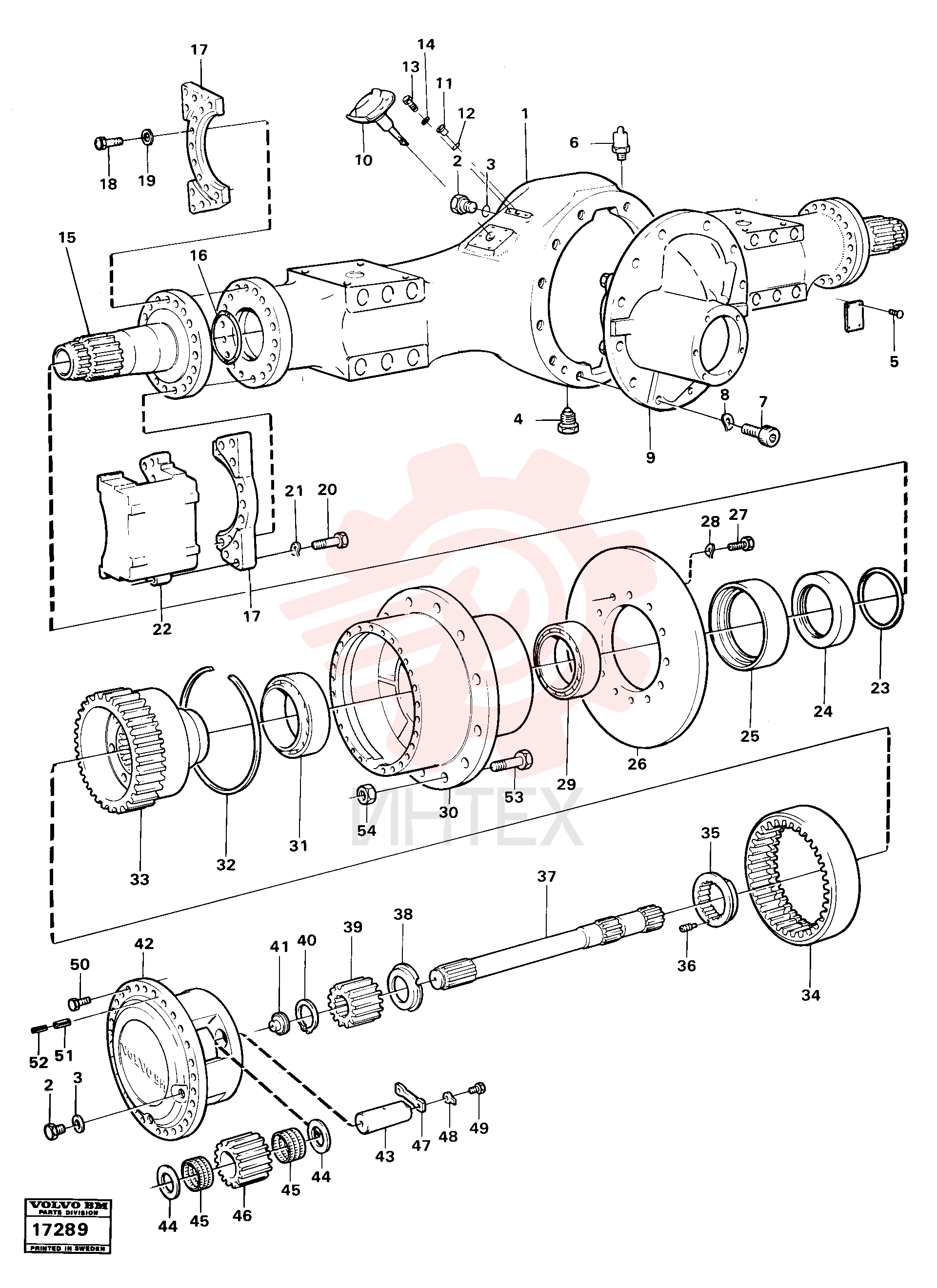 Болт VOE 930835
