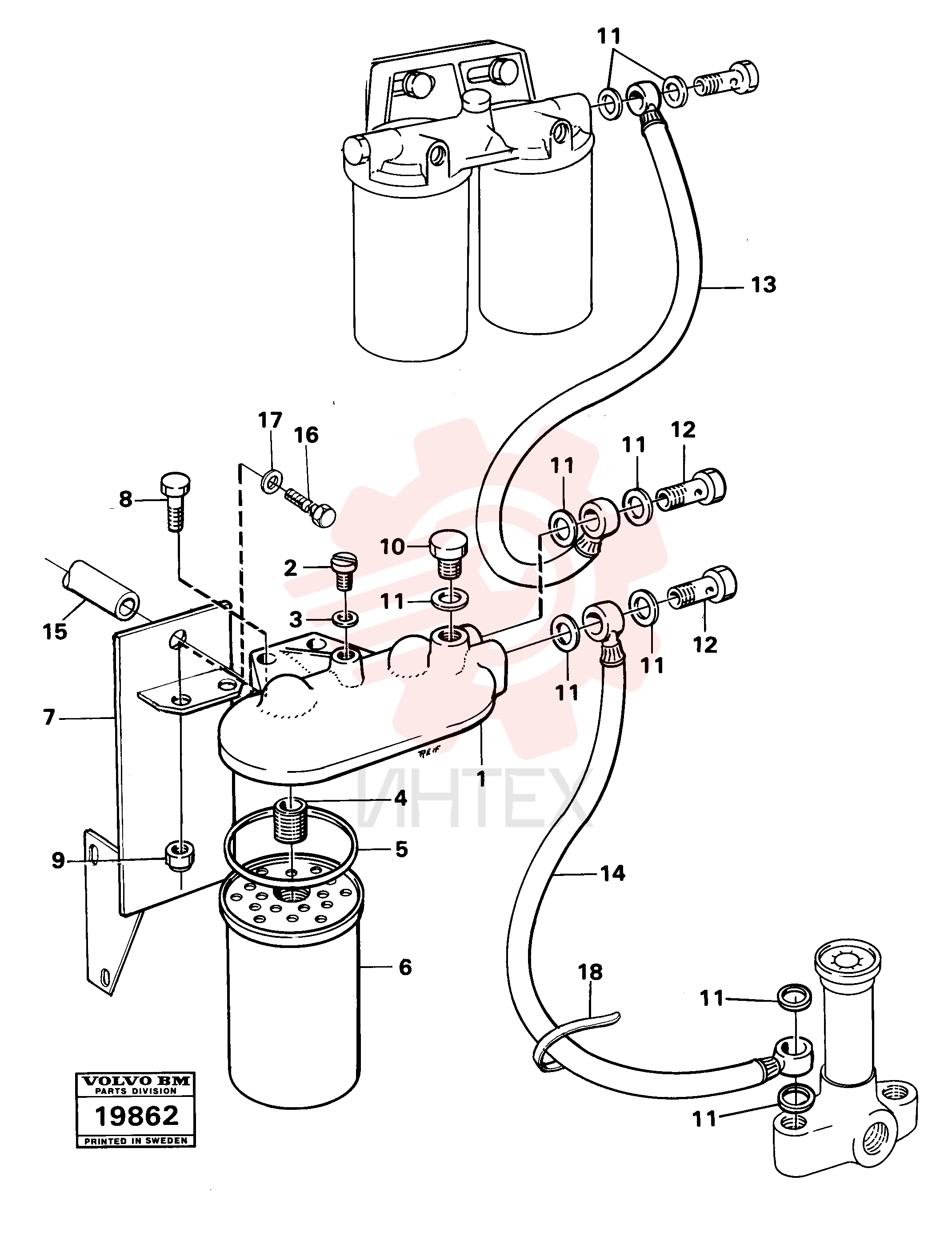 Filter cover VOE 781648 (2)