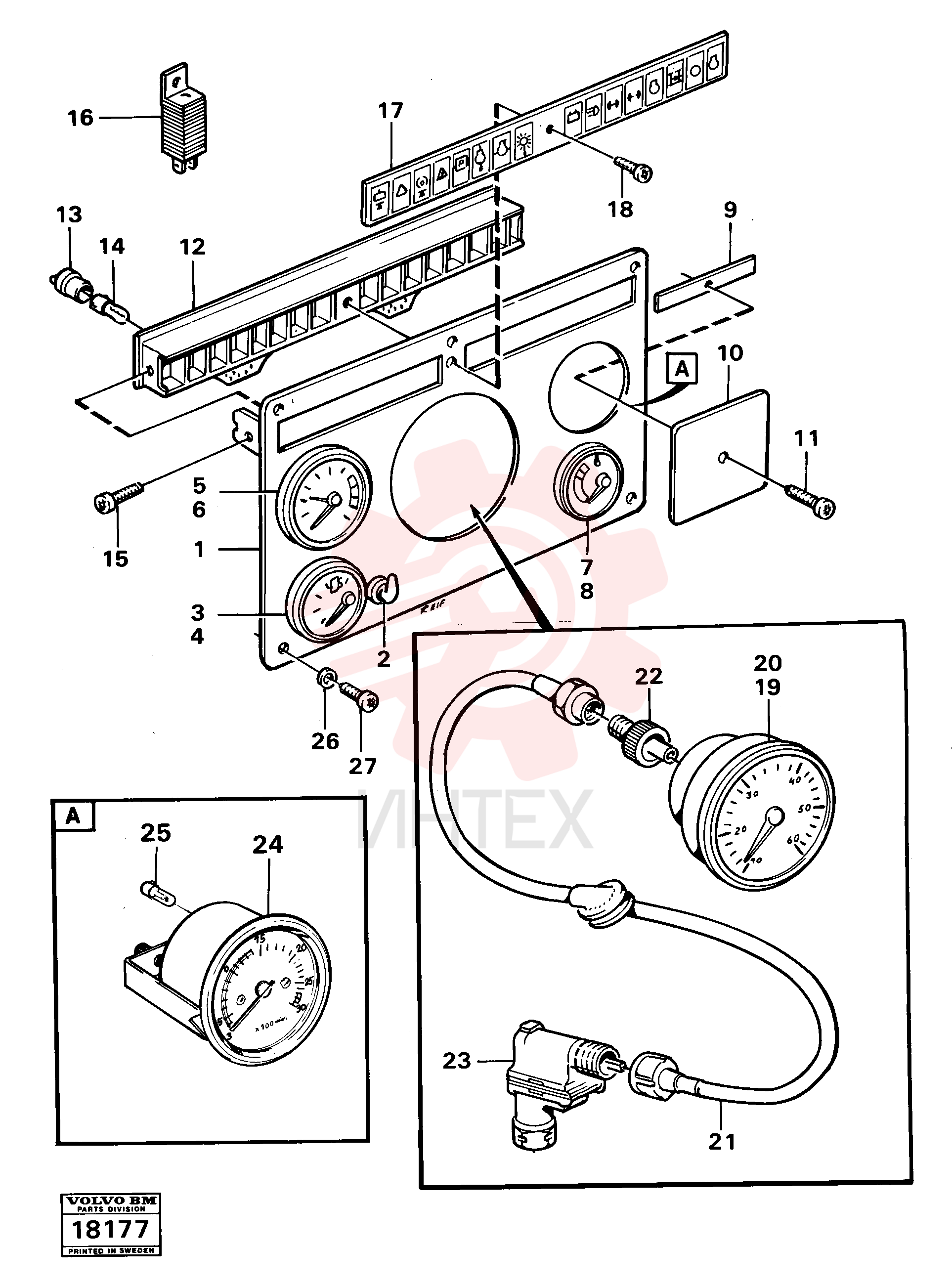 Instr Panel VOE 4823055