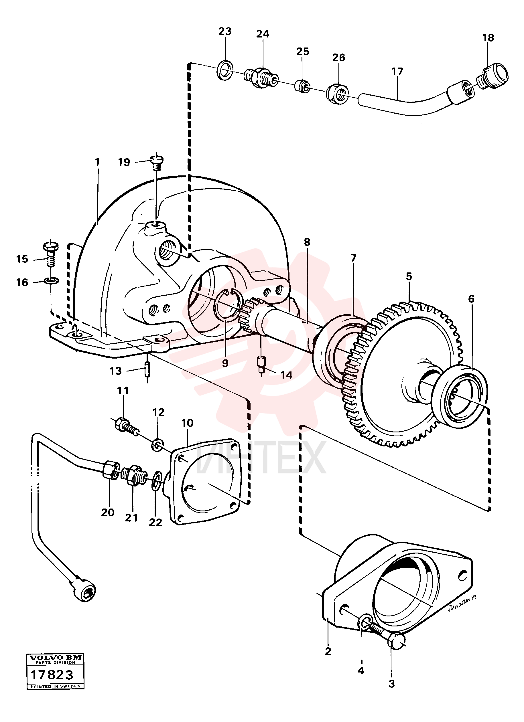 Крышка VOE 4871793