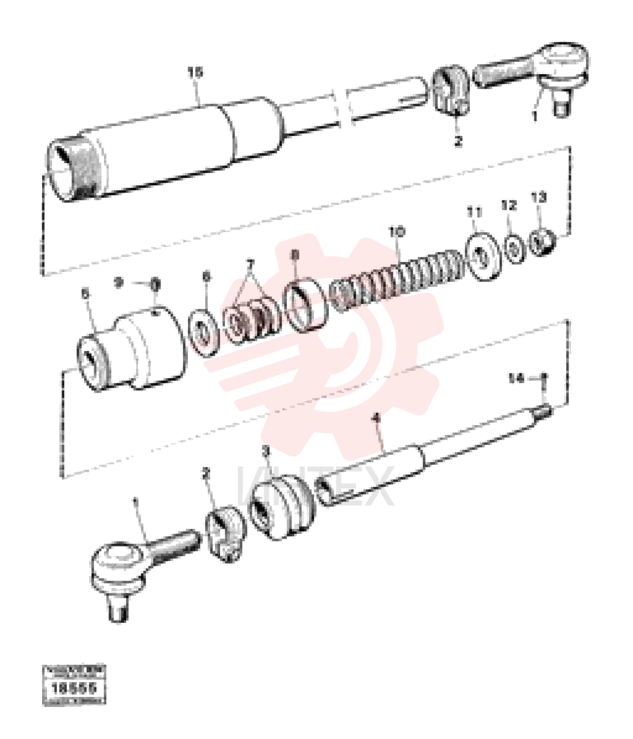 Steering Rod VOE 4941994