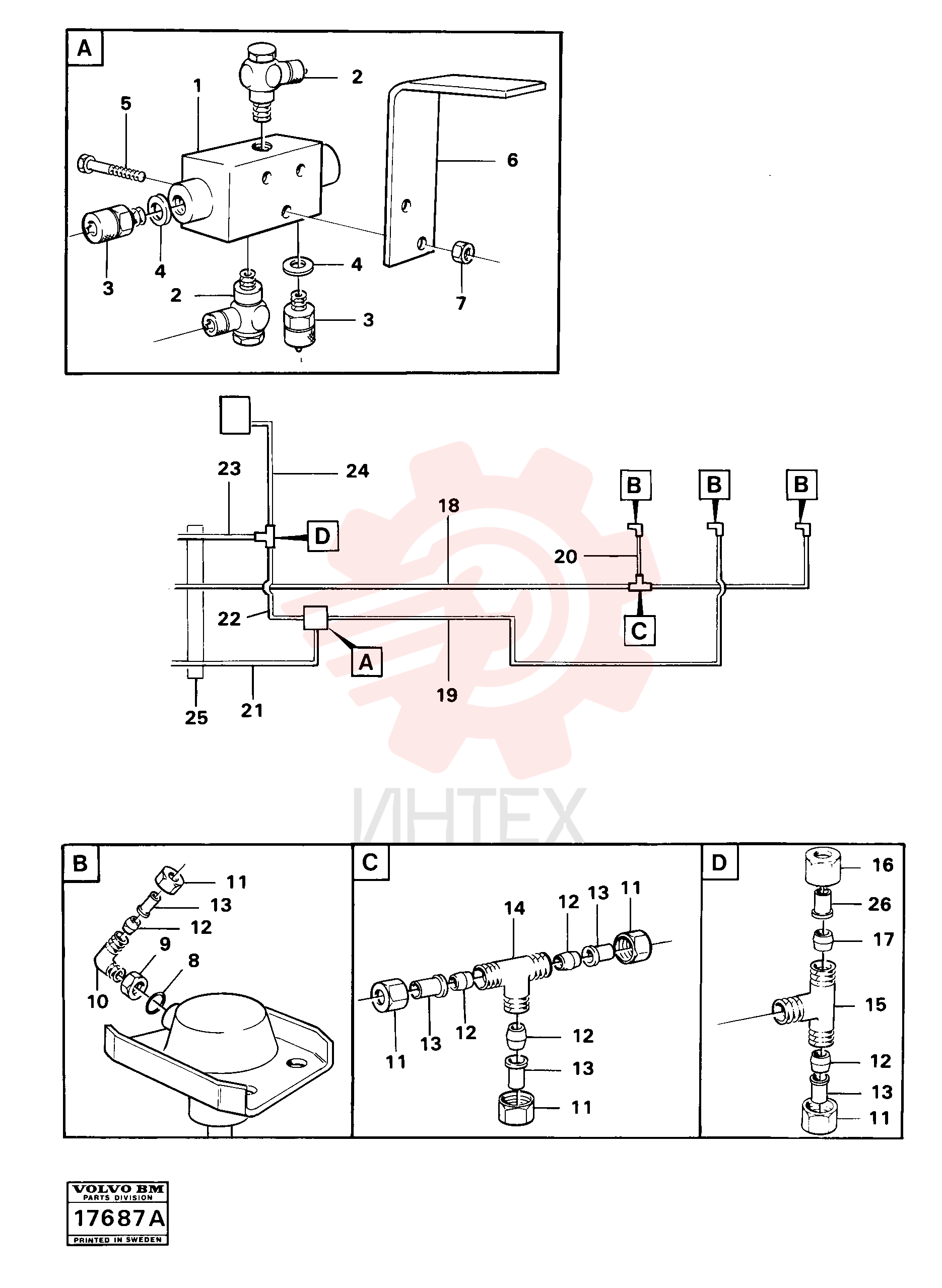 Three-way valve